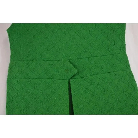 Vintage Girl's Green  A-Line Dress 1960s - Picture 2 of 10